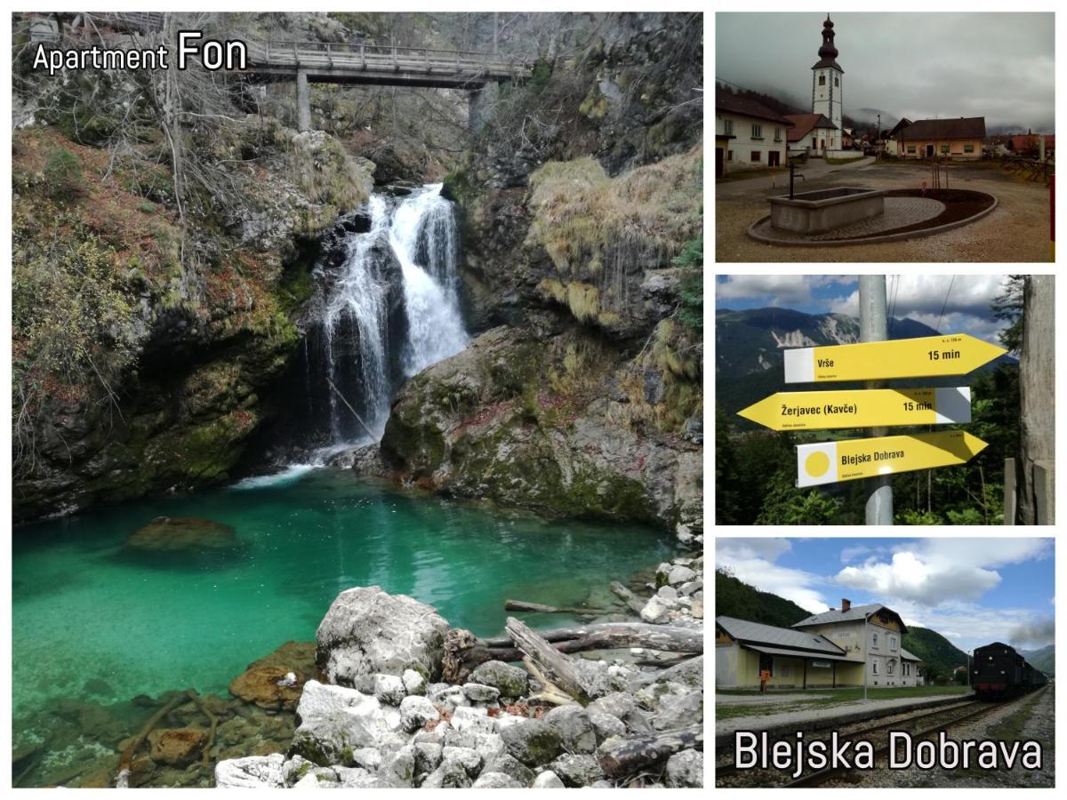 Blejska Dobrava Apartment Fon מראה חיצוני תמונה